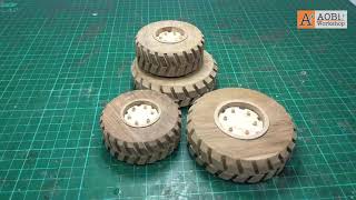 How I Made Tractor Wheels