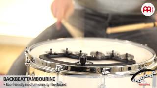 Backbeat Tambourine - BBTA2-BK