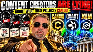 QUANT EXPLODED 5X! 🚨 Crypto Analysts WRONG About LINK, XLM & CANTON