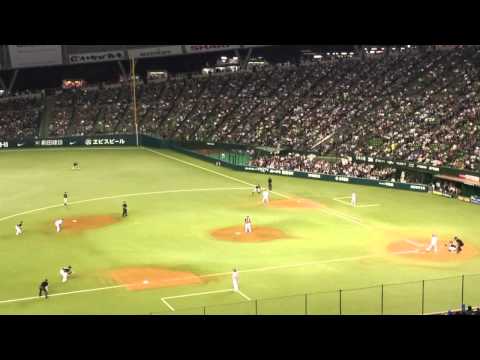 熊代、パパになったその日にサヨナラヒットを放つ！2013.9.29 L-M