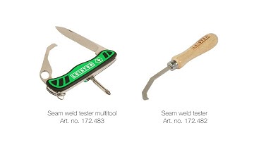 LEISTER - Efficient weld seam testing - PLASTRAL