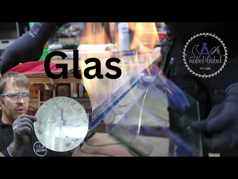 Kreis aus Glas