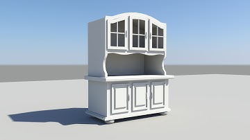 Maya tutorial: How to model a Cabinet