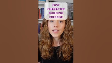 Eenvoudige karakteropbouwoefening