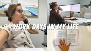8-5 Work Days in my Life // Work updates, Fun purchases, & How I'm really doing