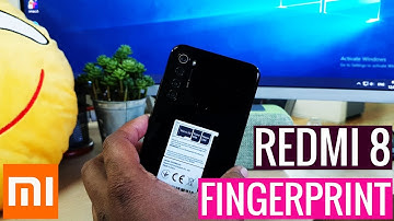 How to Add Fingerprint in Xiaomi Redmi Note 8 - Fingerprint Sensor