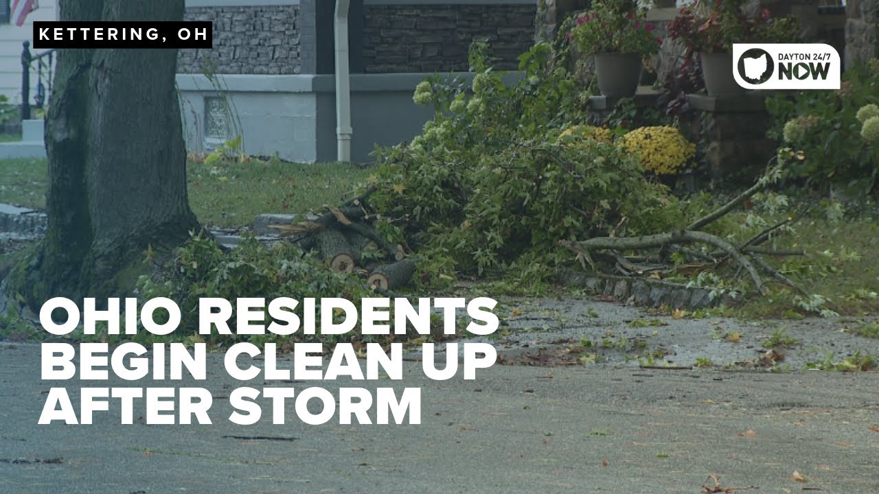 Ohio residents begin cleaning up after major storm, many still without ...