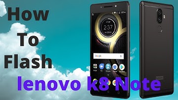 How to flash Lenovo k8 note | Lenovo k8 note flash file Flashing Guide with SP Flash Tool