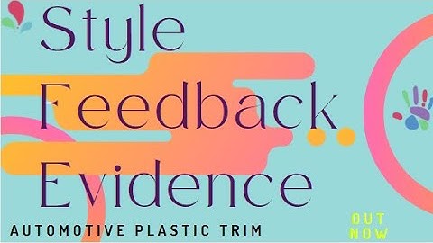 Style Feedback Evidence | Automotive plastic trim | How to Grab Image in CATIA