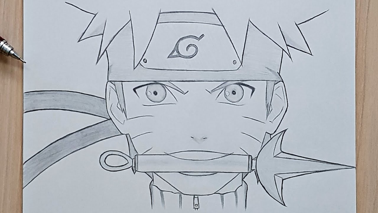 Drawing Ideas;How to draw Naruto Uzumaki Step by Step tutorial drawing -  Drawing Ideas