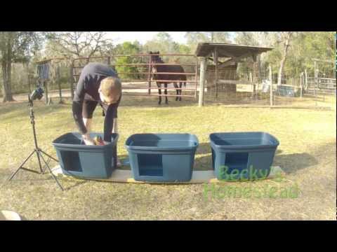 Easy to Make Nesting Boxes for Chickens - Chicken Egg Laying Boxes ...