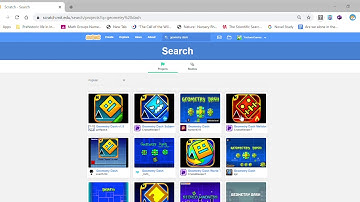 Geometry Dash v1 5 on Scratch