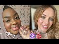 Chantelle And Alice Unwrap Their T-Tones Together | Makeup Haul | Trinny London