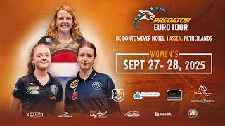 T1 ▸ Day 4 - Predator EuroTour Womens Dutch Open - part 2