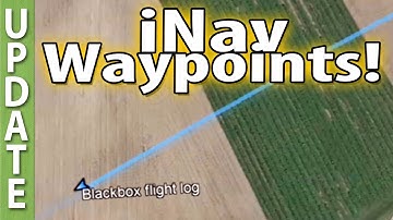 iNav Waypoint mission - a few easy steps (SG325)