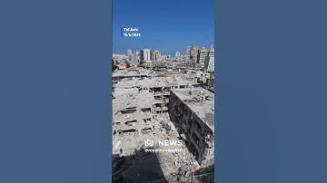 Direct Iranian missile strikes leave parts of “Tel Aviv” in ruins