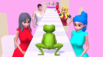 FrogPrince Rush 👧❤️🐸 All Levels Gameplay Android,ios New Level 4FS