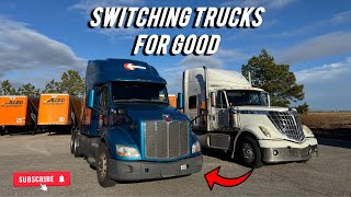 Last Trip In The International Lonestar | Swapping Trucks