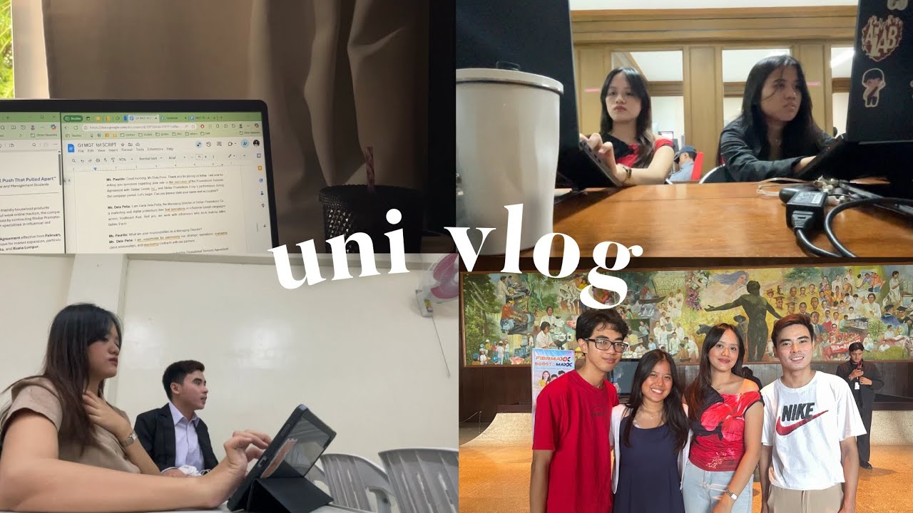 last few days in uplb as a senior | 7am classes, cramming final paper, time with friends