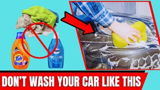 Car Wash Mistakes That DESTROY Your Paint! ⚠️🚗