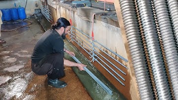 A Long Threaded Rod Making Process in Factory