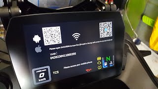 Мотоцикл VOGE DS525X - Подключение телефона. Miracast connection.