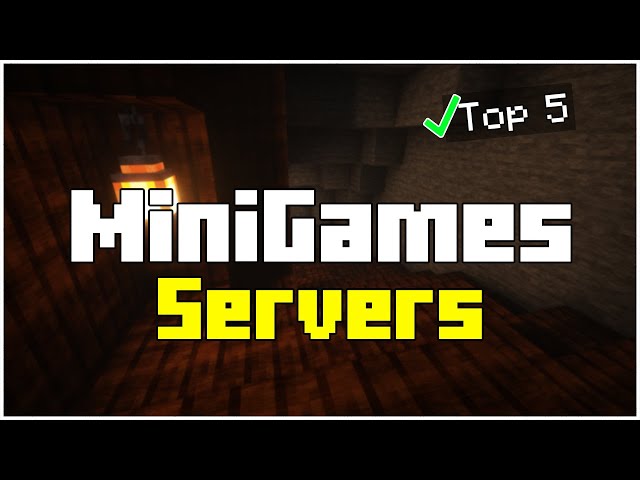 Best Minecraft Minigames Server 