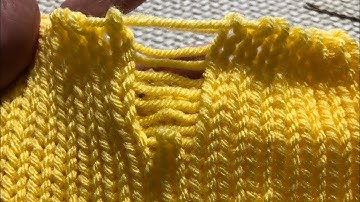 Fix A Dropped or Tucked Stitch - Off Machine ~ Addi, Sentro, Circular Knitting