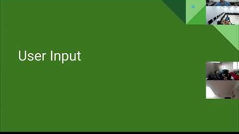 AP CS A Unit 1 Lesson 6 - User Input