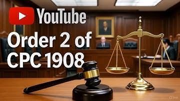 ORDER 2 OF CPC ,1908 civil procedure code 1908