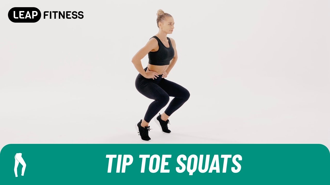 How To Do TIP TOE SQUATS YouTube How To Do TIP TOE SQUATS YouTube