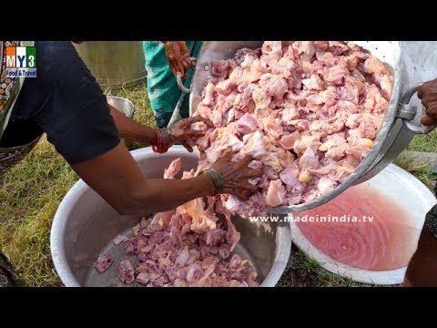 #FOOD LOVERS MUST TRY IF YOU ARE IN INDIA | Andhra Famous Kaaja Chicken Dum Biryani street food | STREET FOOD