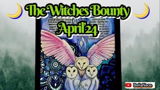 The Witches Bounty🌙April 2024🦉The Wisdom Keeper🌙The Witches Moon ~ Unboxing