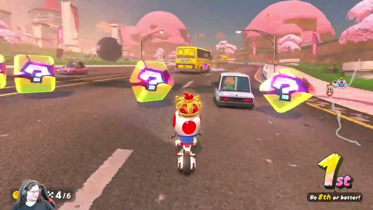 Mario Kart World, Part 43 – Ice Rally 150cc, 2 Stars