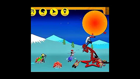 4 Generals Fight in stick war legacy #stickwar #stickwarlegacy #stickwarsaga