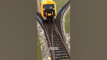 You Won’t Believe How Trains Switch Tracks Like This!🚆