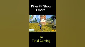 Killer FF shows emote to total gaming 😱 | Tg delete and Ajjubhai angry reaction on og  killer