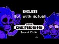 Fnf vs sonicexe mod  endless actual sega genesis ym2612 cover