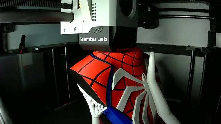 Bambu Lab X1-Carbon Combo             six colors  spider man