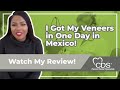 Patient From Chicago Gets Her Dental Veneers in One Day! | Cancun Dental Specialists  Reviews