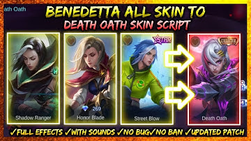 Benedetta All Skin to Collector Skin Script | Full Effects + Sounds | Ikigai Plays