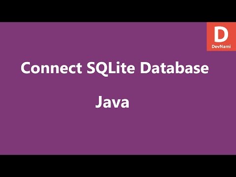 Connect to SQLite Database in Java