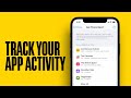 New App Activity Tracking in iOS 15 #shorts