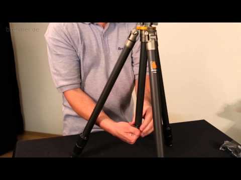 Rollei Fotopro T-63C  Carbon Stativ Unboxing Kurzreview Rezension