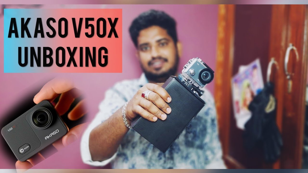 Best Budget Action Camera unboxing AKASO V50X Action camera Best