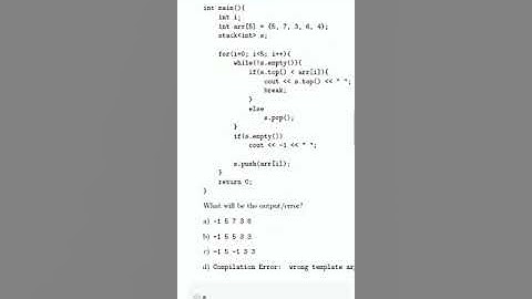 Programming in C++, Assignment-1 (NPTEL)