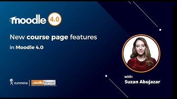 Moodle 4.0 | New Course Page Features
