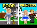 POOR to PRINCESS In Roblox Brookhaven..