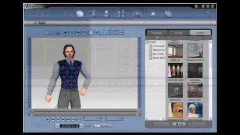 iClone Tutorial - Overlaid Avatar in Movie Edit Pro