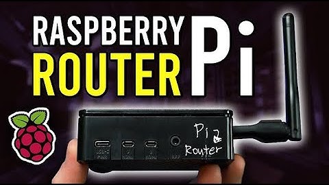 Creating Raspberry Pi Router ( /w RaspAP )